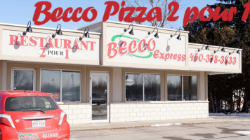 Becco Express Pizza 2 Pour 1 outside