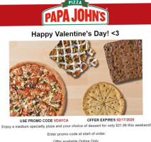 Papa John's Pizza food