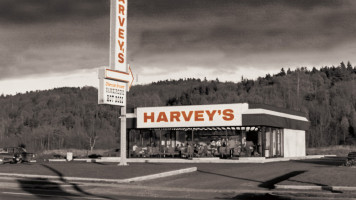 Harvey's outside