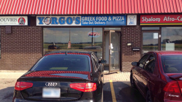 Argos Greek Pizza food