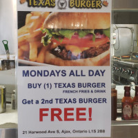 Texas Burger Drive-Inn food