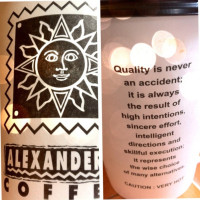 Alexander's Coffee food