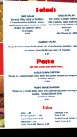 Mount Uniacke Pub Eatery menu