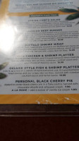 Ricky's All Day Grill Rg's Lounge Whitehorse menu