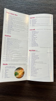Koharu Japanese menu