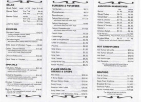 Ger-Bo's Steak House menu