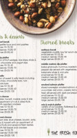 Eurest Canada Post Cafe menu