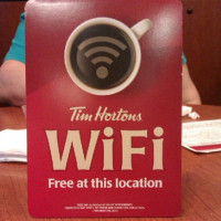 Tim Hortons inside