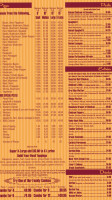 Western Pizza Express - Elbow menu