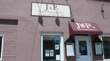 J & P's Family Restaurant outside