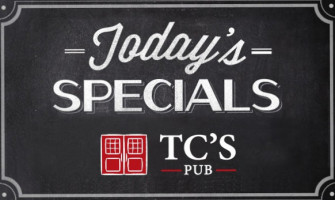 Tc's Pub food