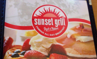 Sunset Grill food