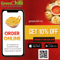 Green Chili Fine Indian Cuisine food