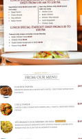 Guru India Fine Cuisine Calgary menu