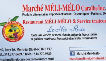 Marche Meli-Melo menu