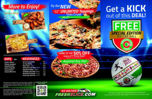 Freshslice Pizza food