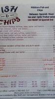 Nibblers Fish And Chips menu