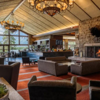The Great Hall Emerald Lounge Fairmont Jasper Park Lodge inside