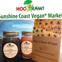 Hooraw Sunshine Coast Vegan Market food