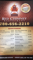 Red Chimney menu