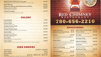 Red Chimney menu
