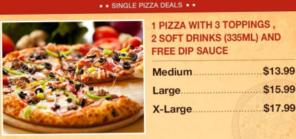 Hungry Jack's Pizza food