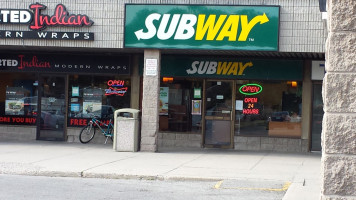 Subway outside