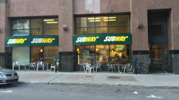 Subway outside