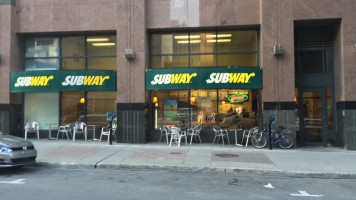 Subway outside