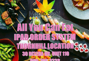 Maple Sushi Thornhill Location food