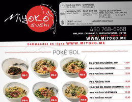 Miyoko Sushi(no Doordash) food