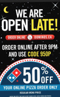 Domino's Pizza food