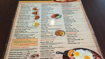 Howard Grill And Pancake House menu