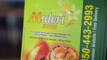 Midori Sushi food