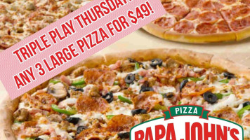 Papa Johns Pizza food