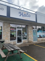 Halo Donuts outside