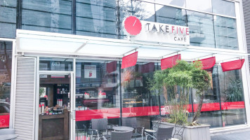 Take Five Café outside