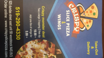 Crispy Slice Pizza food