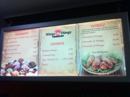 Wingz N Thingz Pizza food