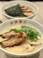 Akedo Showten Ramen+gyoza food