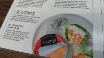 Yuzu Sushi food