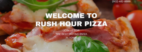 Rush Hour Pizza food