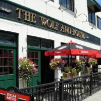 The Wolf and Hound outside