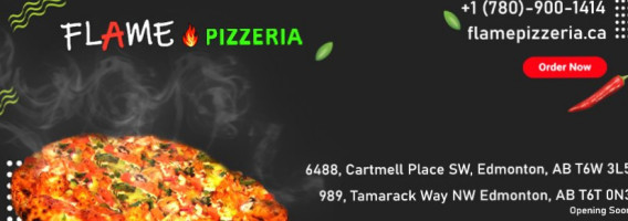 Flame Pizzeria(tamarack) food