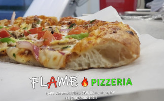 Flame Pizzeria(tamarack) food