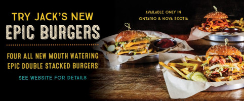 Jack Astor's And Grill food