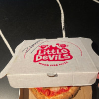 Little Devils Wood Fire Pizza food