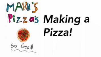 Mark's Pizzas food