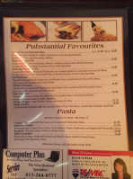 The Golden Arrow Pub and Eatery menu