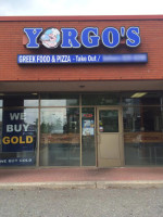 Yorgo's Greek Food Pizza food